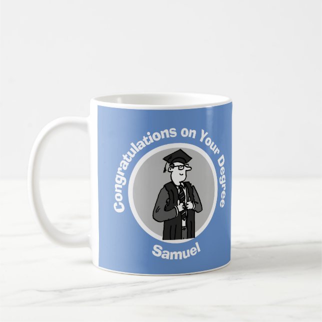 Mug Félicitations Pour Votre Diplôme (Gauche)