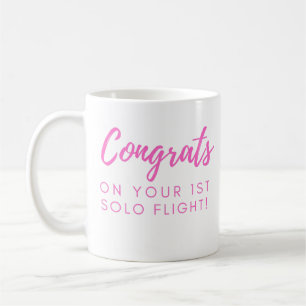 Mug Félicitations pour votre premier vol solo