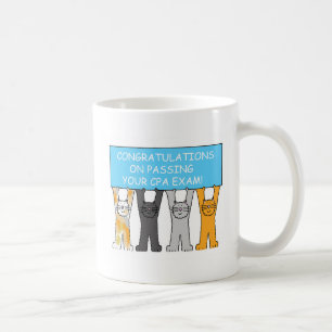 Mug Félicitations sur passer l'examen de CPA