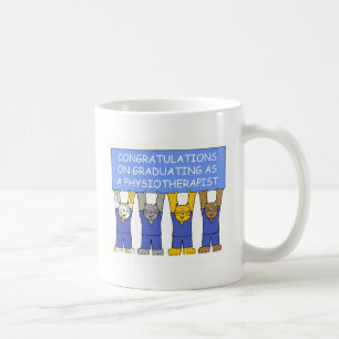 Mug Félicitations sur recevoir un diplôme en tant qu
