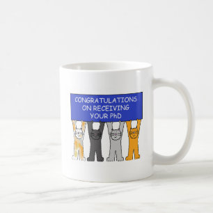 Mug Félicitations sur recevoir vos chats mignons de
