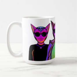 Mug Feline character