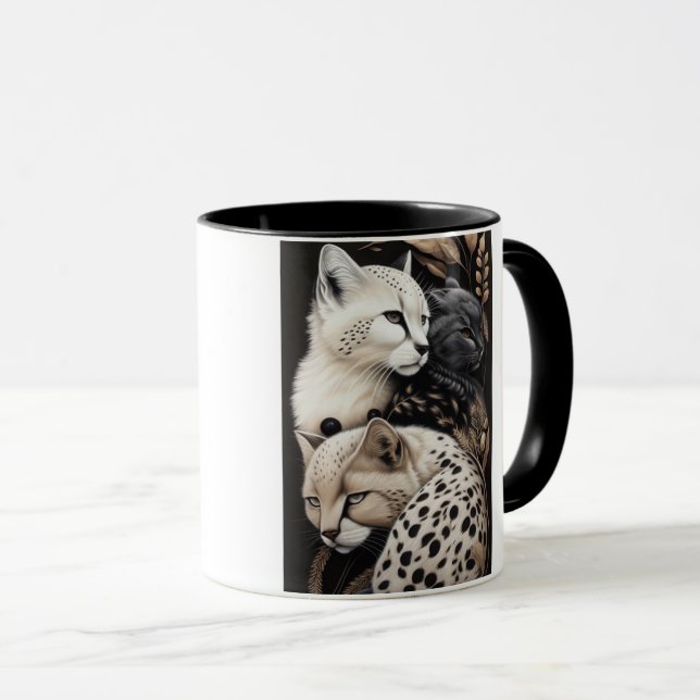 MUG FELINE FINESSE #1 (Devant droit)