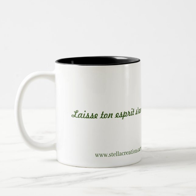 MUG "Féline" Zweifarbige Tasse (Links)