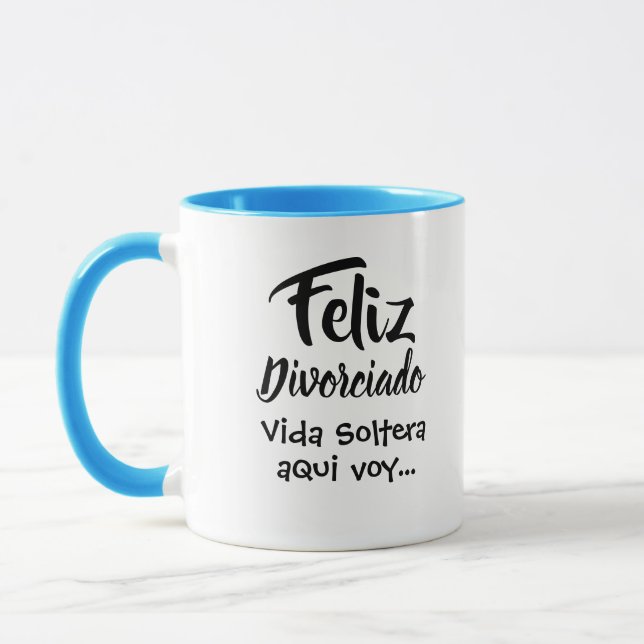 Mug feliz Divorciado (Gauche)