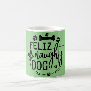 Mug feliz naughty dog