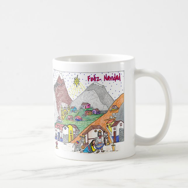 Mug Feliz Navidad - Noël au Venezuela (VE) (Droite)
