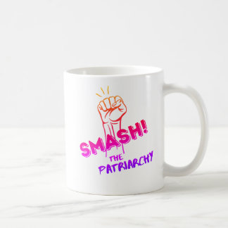 Mug féministe - Écraser le Patriarcat - coloré