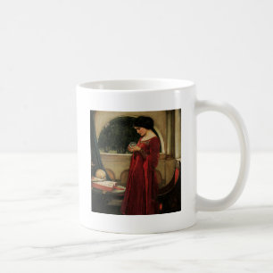 Mug Femme à la boule de cristal, peinture de Waterhous