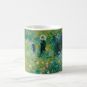 Mug Femme à l'omrelle, jardin, Renoir