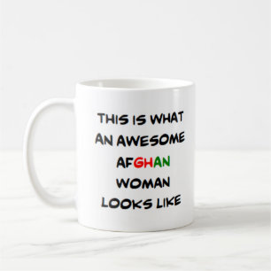 Mug femme afghane, géniale