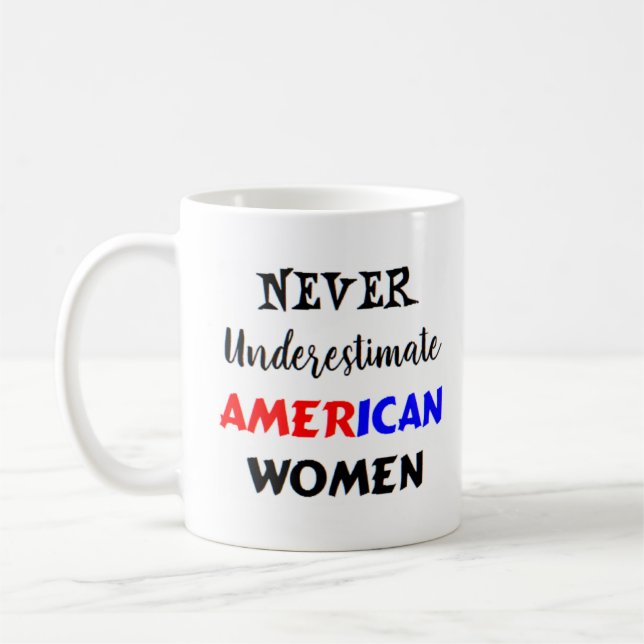 Mug femme américaine (Gauche)