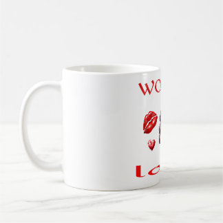 Mug  "Femme amoureuse" - Art de la Saint-Valentin