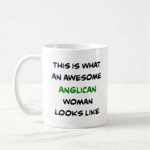 Mug femme anglicane, formidable