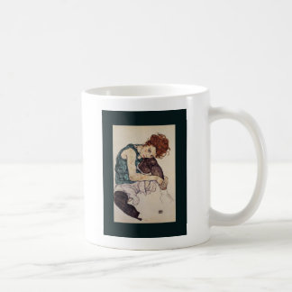Mug Femme assise Egon Schiele Artiste-peintre autrichi