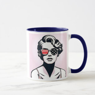 Mug Femme au style US.