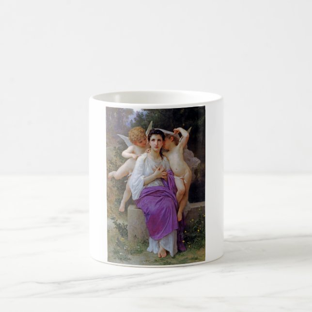 Mug Femme avec Cupidon, Bouguereau (Centre)