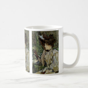 Mug Femme avec Gants par Toulouse-Lautrec