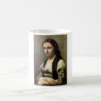 Femme avec perle, Camille Corot, 1868-1870
