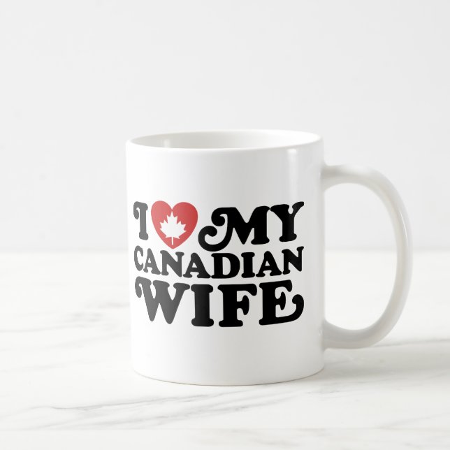 Mug Femme canadienne (Droite)