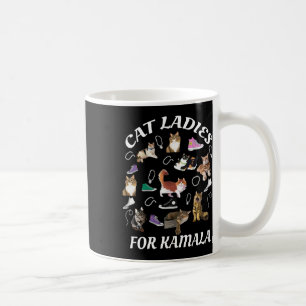 Mug Femme De Chat Sans Enfant Pour Kamala Harris 2024