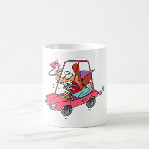 Mug Femme de la rue de dessin