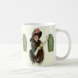 Mug Femme de la Saint-Valentin victorienne vintage Let