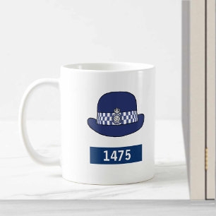 Mug Femme de police britannique avec Casquette WPC - A