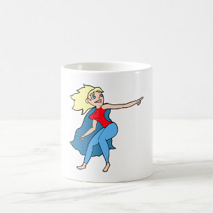 Mug Femme de super-héros