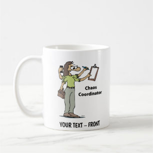 Mug Femme dessin animé administratrice