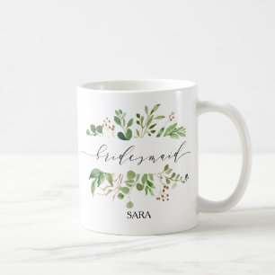 Mug Femme d'information sur la verdure personnalisée-1