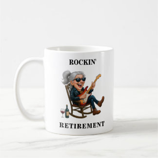 Mug Femme drôle à la retraite