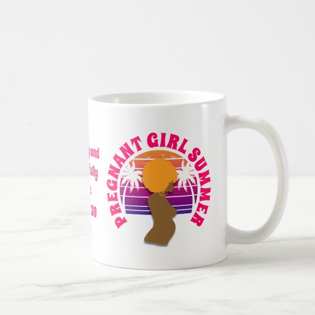 Mug FEMME ENCEINTE chrétienne ÉTÉ Maman à être (Droite)