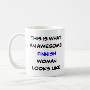 Mug femme finlandaise, génial
