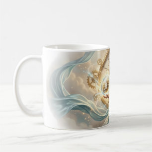Mug Femme Gardienne du Temps Engrenages Horloge Sphère