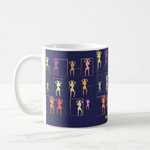 Mug Femme Kaleidoscope Midnight Blue