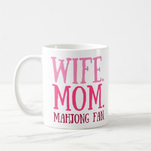 Mug Femme. Maman. Fan Mahjong.