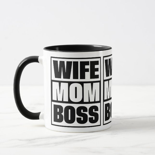 Mug Femme - Maman - Patron (Gauche)