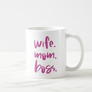 Mug Femme. Maman. Patron.