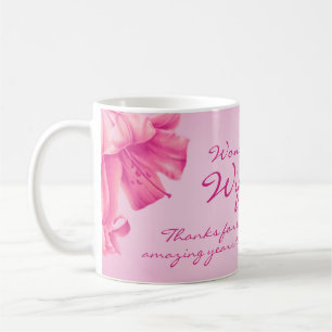 Mug Femme Merveilleuse de Lilie 30ème Anniversaire fle