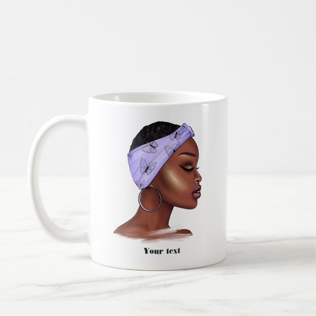 Mug Femme noire (Gauche)