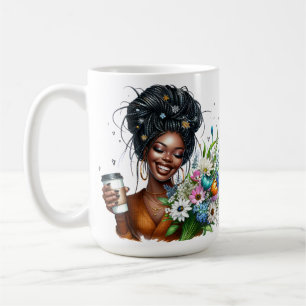 Mug Femme noire mélanine sista femmes afro-américaines