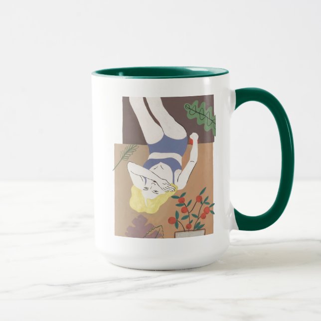 Mug Femme qui ment (Droite)