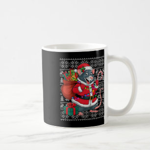 Mug Femme Rat Xmas Sweat Style Vilain Père Noël Rat Ch