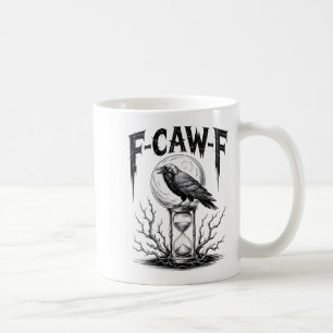 Mug Femme Sombre gothique F-caw-f Black Crow Moon Soky