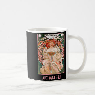 Mug Femmes aux fleurs Paris Mucha Art nouveau Art