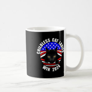 Mug Femmes chats sans enfants gagnant 2024