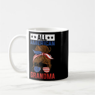 Mug Femmes Filles Grand-mère Tout Américaine 4 Juillet
