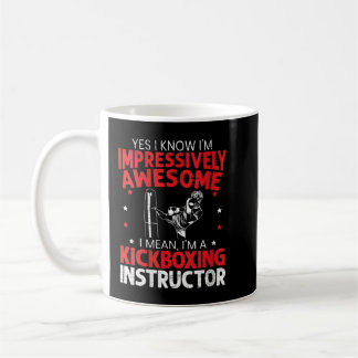 Mug  Femmes Je suis un instructeur de kickboxing Kickb