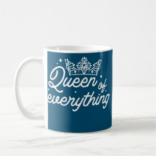 Mug Femmes Reine de tout Cadeau Fille Couronne Femmes